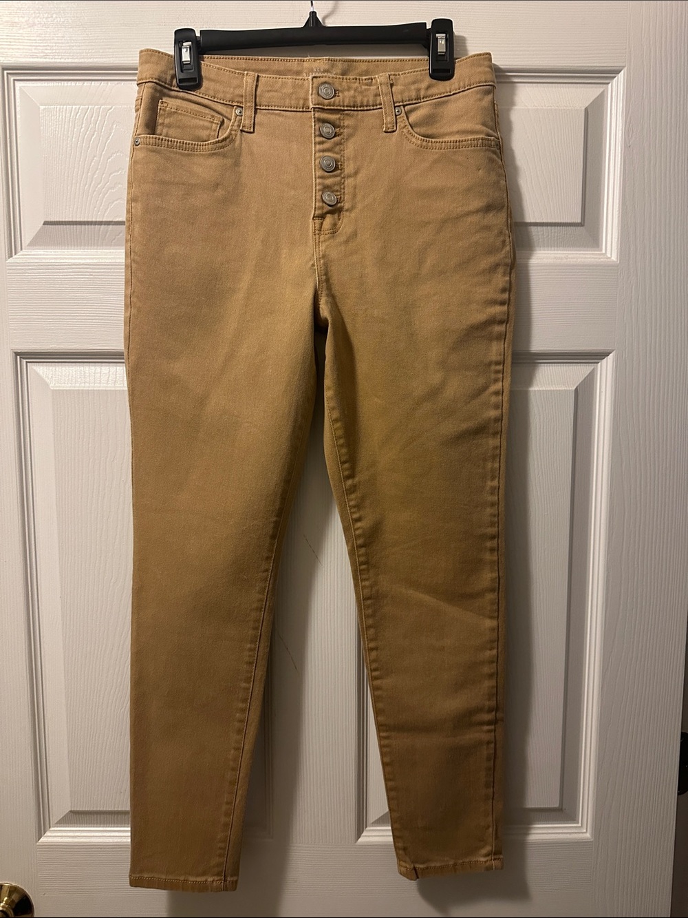Women’s New Directions Button-Fly Skinny Jeans — Size 8